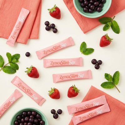 Zenca SlimSip — Flat Lay